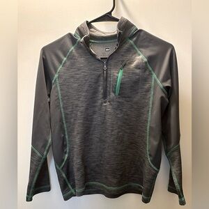 REI Boys Half-zip athletic shirt